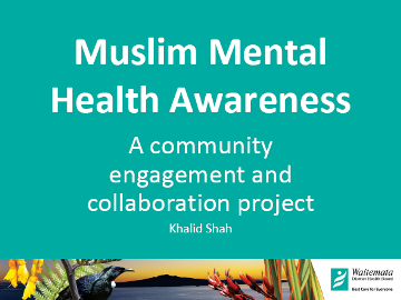 Muslim Mental Health Awareness Project