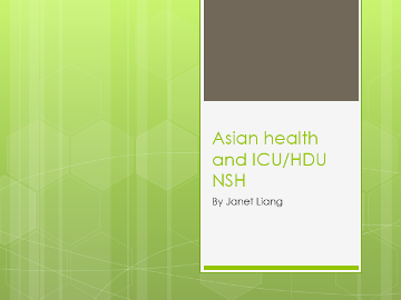 A Review of Asian Patients in the ICU/HDU North Shore Hospital 2013-2015